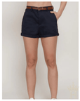 Twill shorts styled for elevated casual boutique fashion