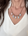 Coastal Tile Necklace - Halemi & Co.