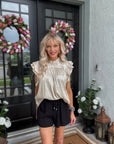 Essential Black Drawstring Shorts - Halemi & Co.