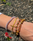 Faith Beaded Bracelet Stack - Halemi & Co.
