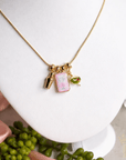 Martini Olive Charm Necklace - Halemi & Co.