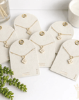 Monogram Clover Necklace - Halemi & Co.