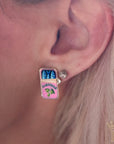 Sardine Can Stud Earrings - Halemi & Co.
