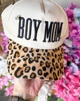 Boy Mom Rhinestone Trucker Hat - Halemi & Co.
