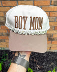 Boy Mom Rhinestone Trucker Hat - Halemi & Co.