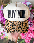Boy Mom Rhinestone Trucker Hat - Halemi & Co.