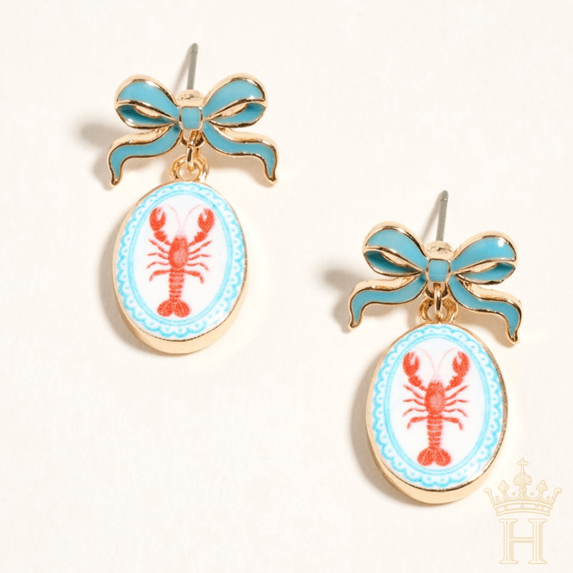 Coastal Tile Drop Earrings - Halemi &amp; Co.