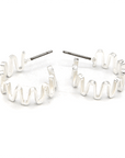 Everyday Wavy Hoops - Halemi & Co.