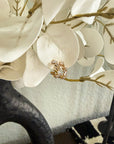 Golden Spark Mini Hoop Earrings - Halemi & Co.