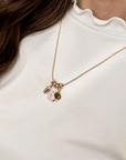 Martini Olive Charm Necklace - Halemi & Co.