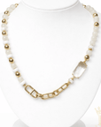Mixed Bead Chain Necklace - Halemi & Co.