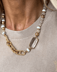 Mixed Bead Chain Necklace - Halemi & Co.