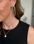 Monogram Initial Clover Necklace - Halemi & Co.