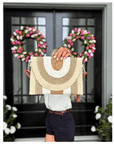 Multi Pattern Straw Envelope Crossbody - Halemi & Co.