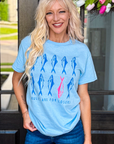 Rules Are For Losers Graphic Tee – Fish Grid Statement T-Shirt - Halemi & Co.