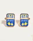 Sardine Can Stud Earrings - Halemi & Co.