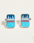 Sardine Can Stud Earrings - Halemi & Co.
