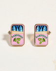 Sardine Can Stud Earrings - Halemi & Co.