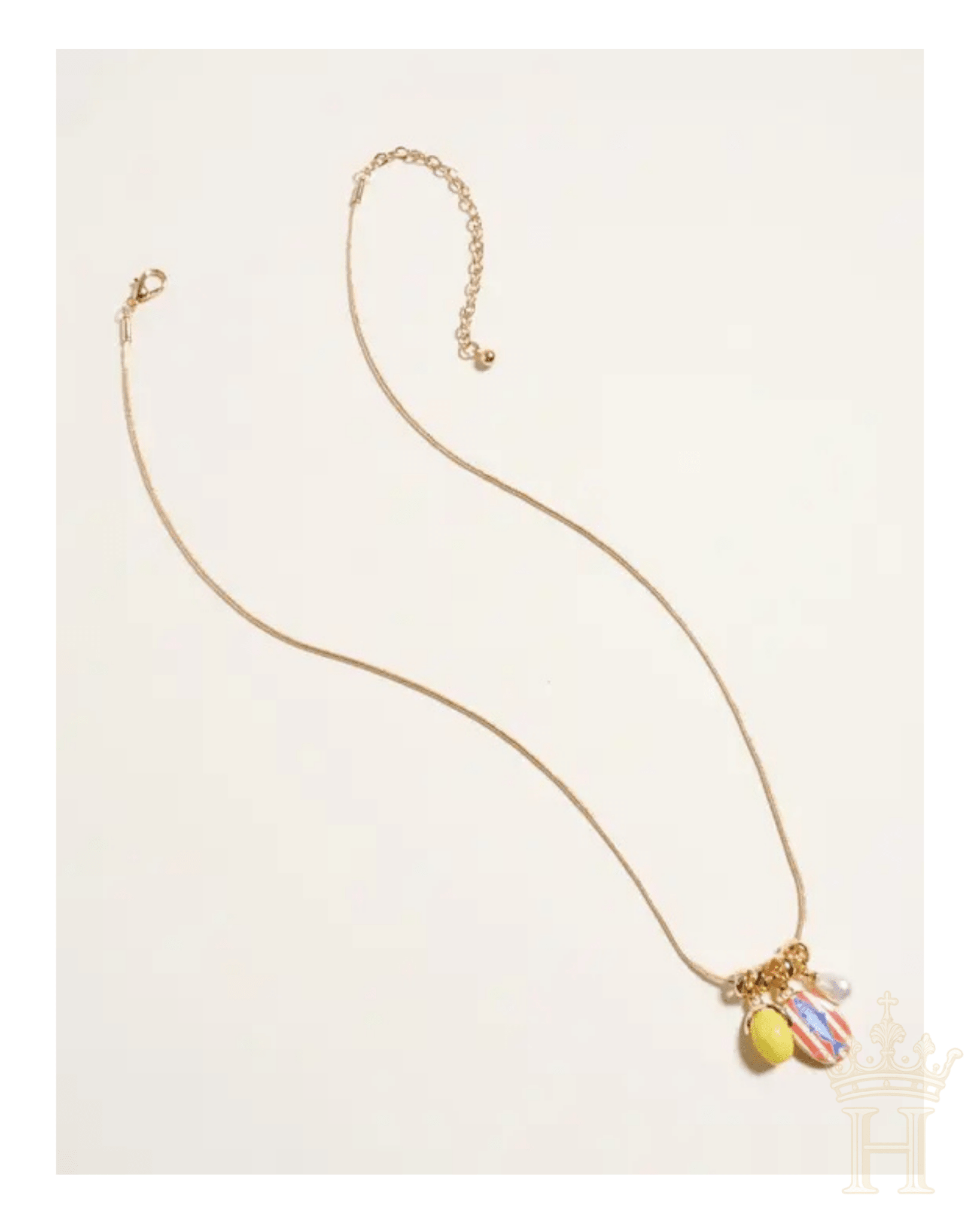 Sardine Charm Necklace - Halemi & Co.