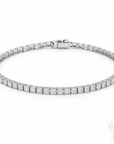 Square Cut Tennis Bracelet - Halemi & Co.