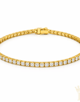 Square Cut Tennis Bracelet - Halemi & Co.
