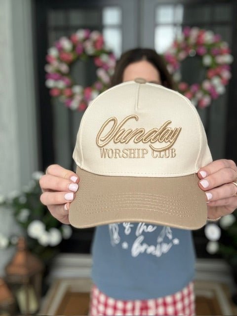 Sunday Worship Club Hat - Halemi & Co.