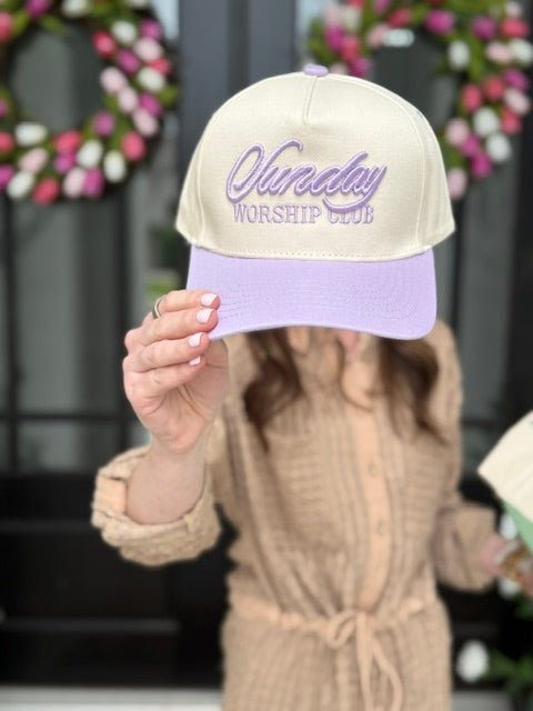 Sunday Worship Club Hat - Halemi & Co.