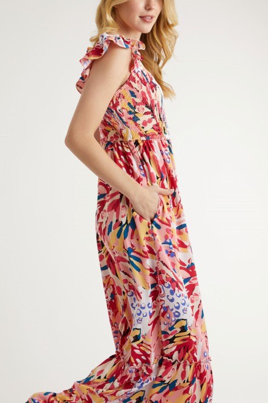 Tropical Breeze Jumpsuit - Halemi & Co.