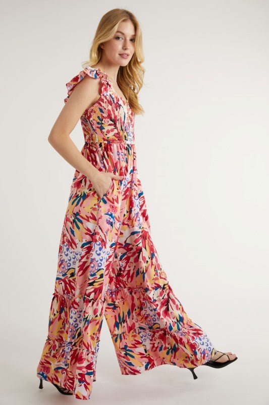 Tropical Breeze Jumpsuit - Halemi & Co.