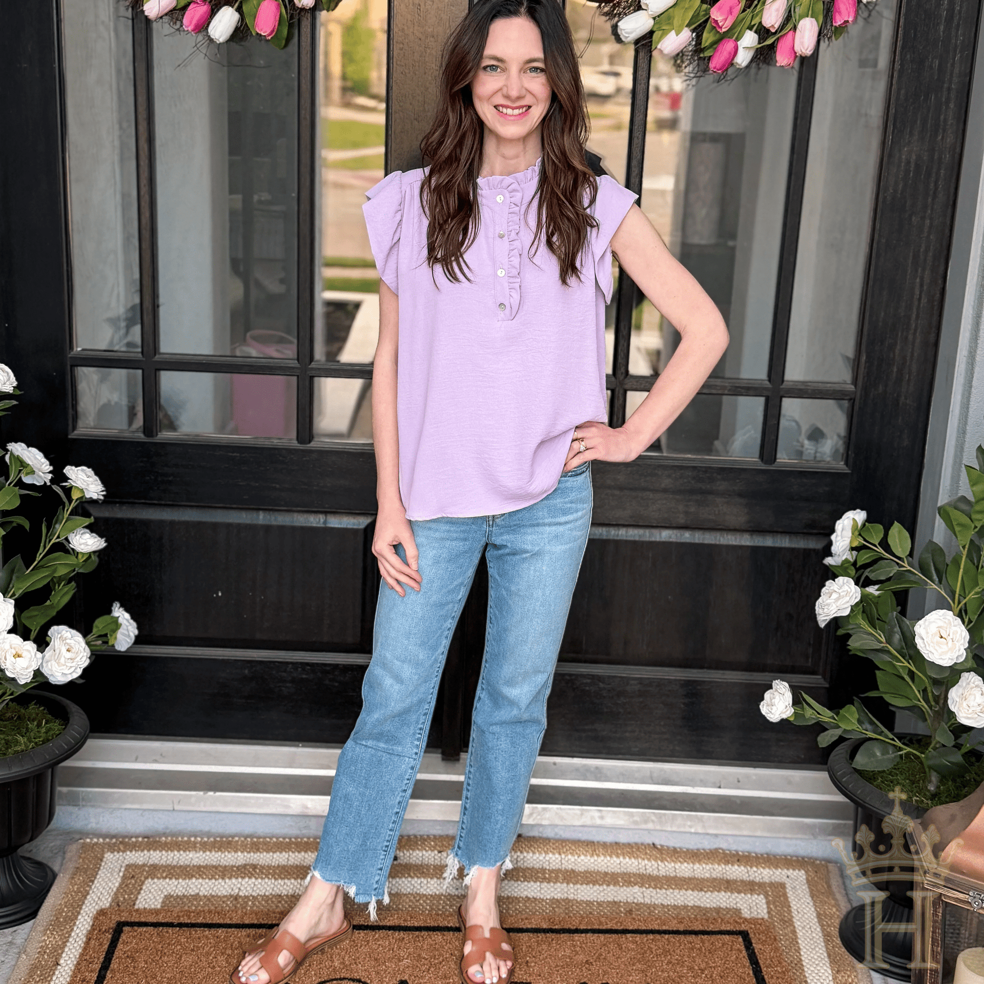 Vervet by Flying Monkey - Fondly Straight Leg Jeans - Halemi & Co.