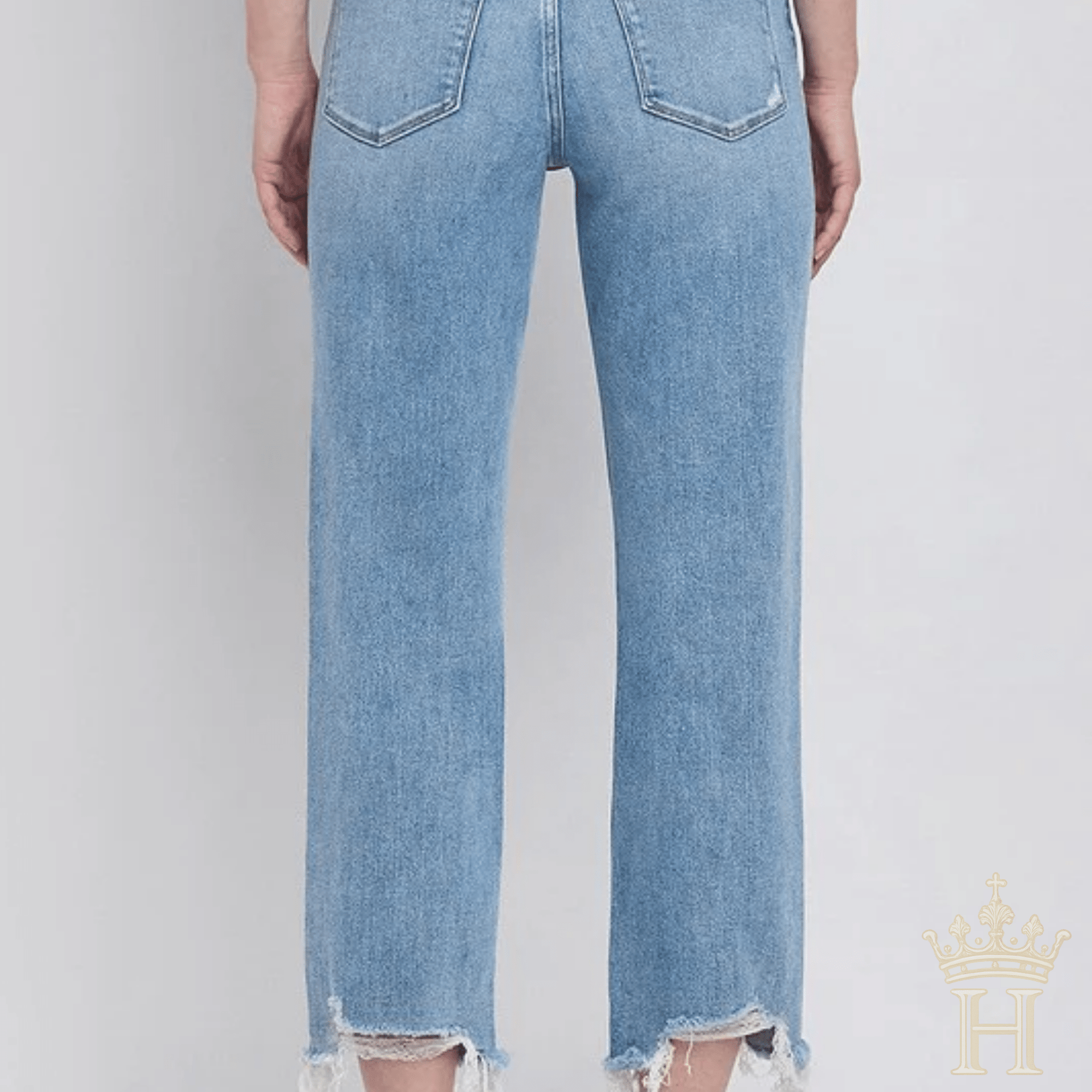 Vervet by Flying Monkey - Fondly Straight Leg Jeans - Halemi & Co.