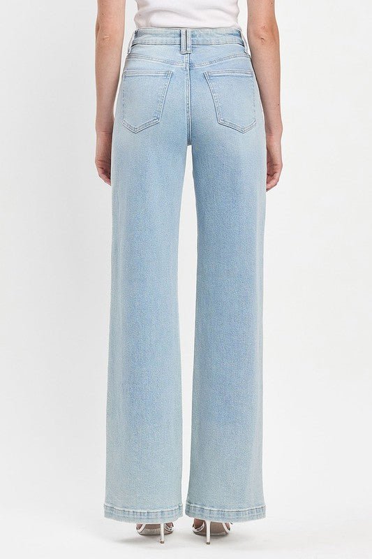 Vervet by Flying Monkey - Optimistic Wide Leg Jeans - Halemi & Co.